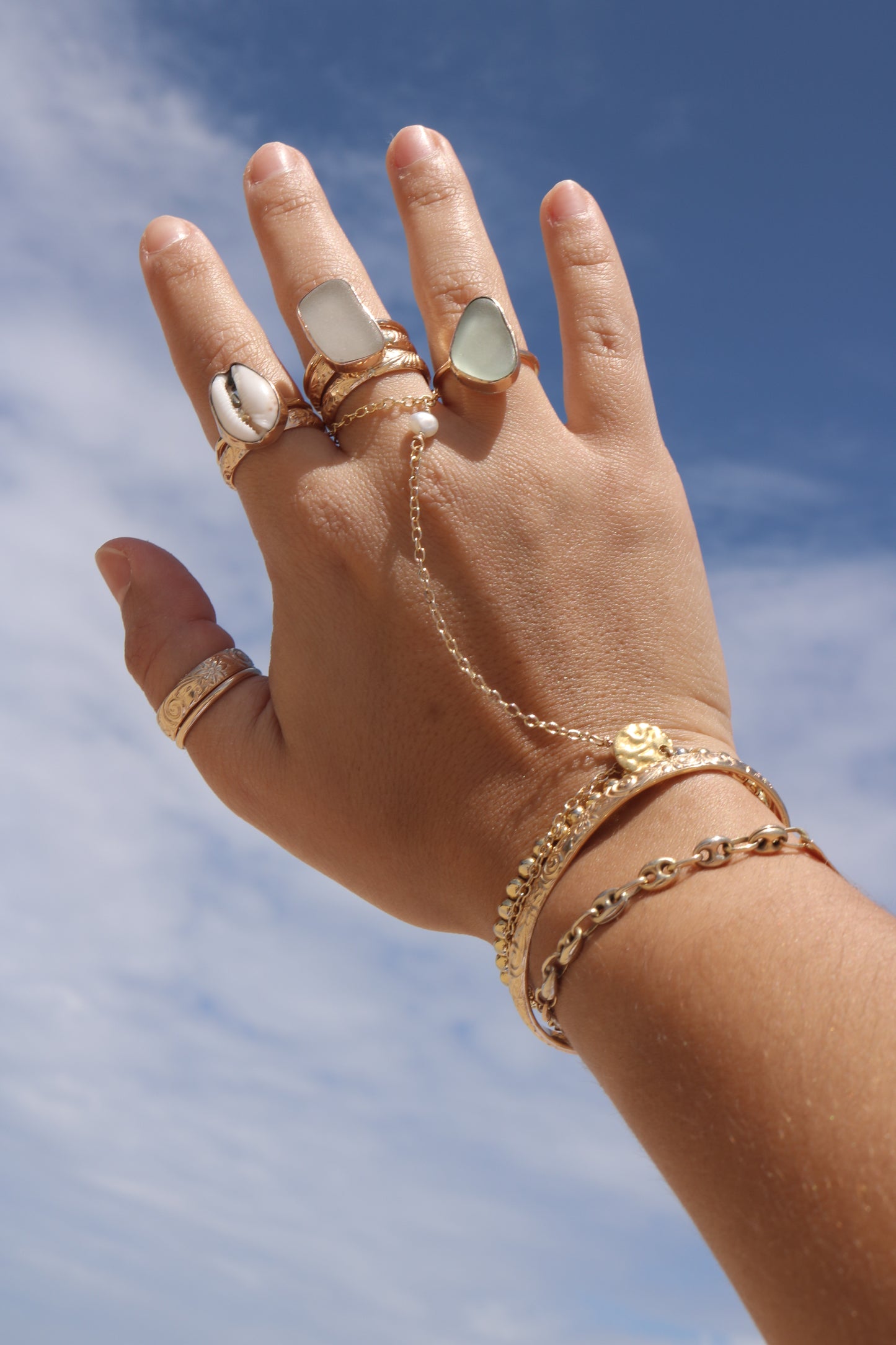 DAINTY HAMMERED RING (MADE TO ORDER)