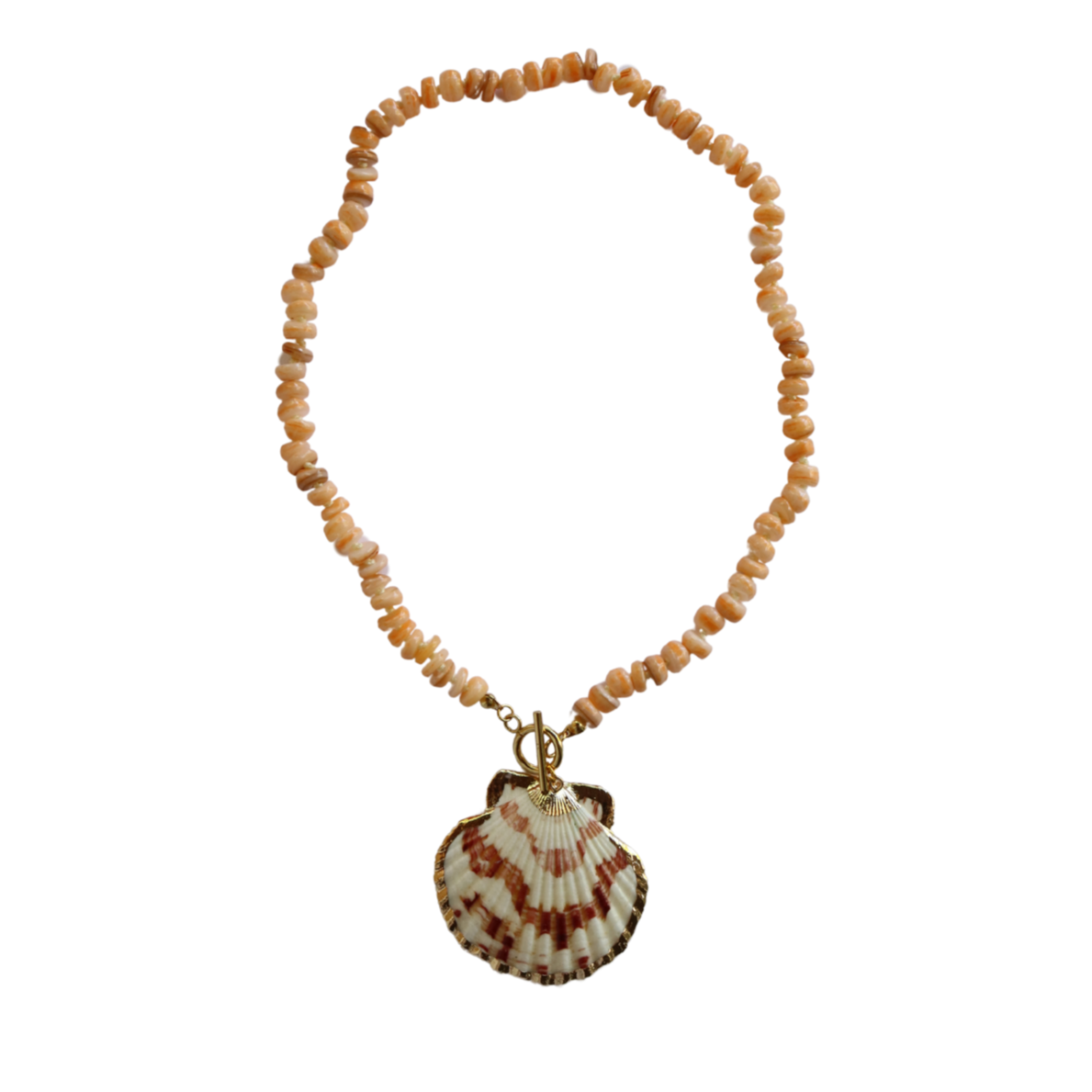 SHELL KNOTTED NECKLACE