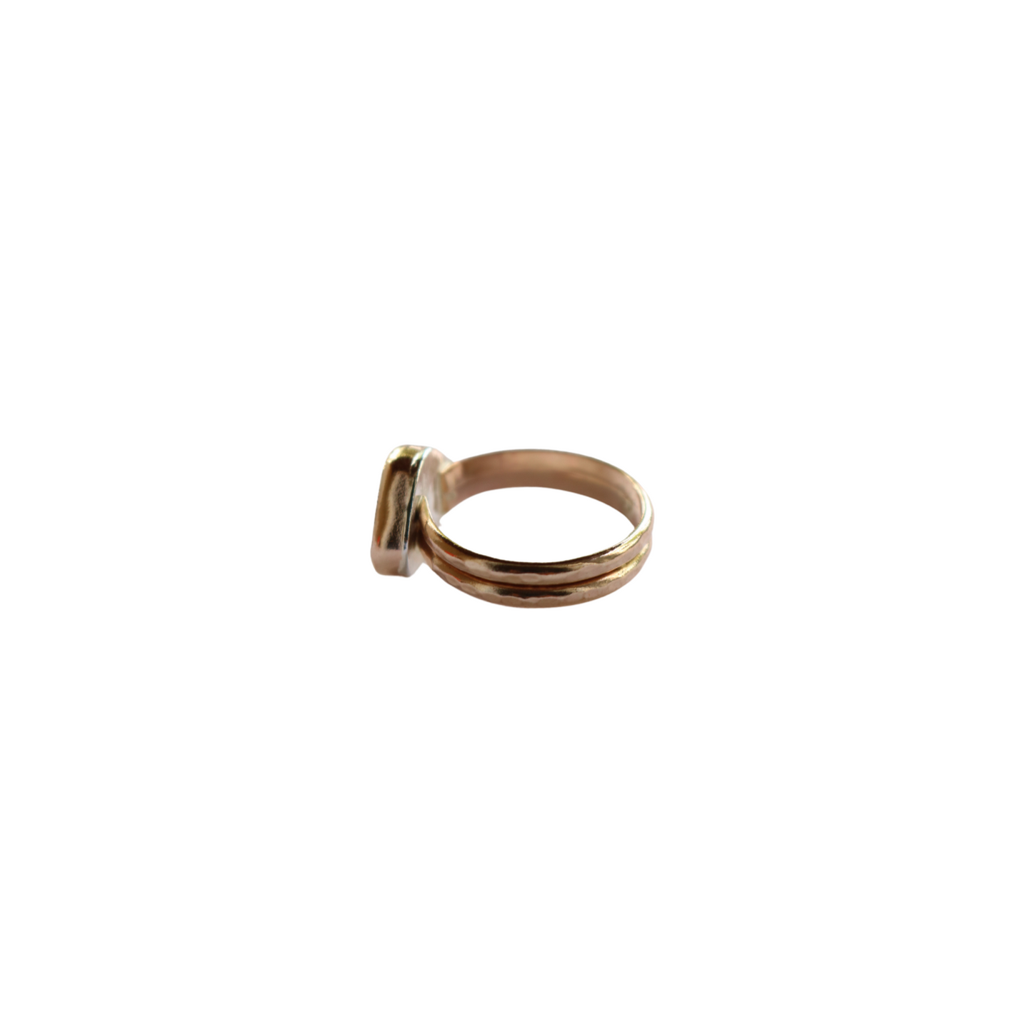 SEA GLASS DOUBLE RING