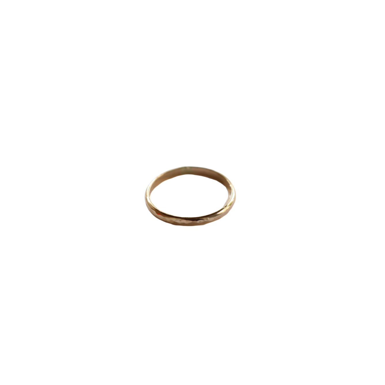 DAINTY HAMMERED RING (MADE TO ORDER)
