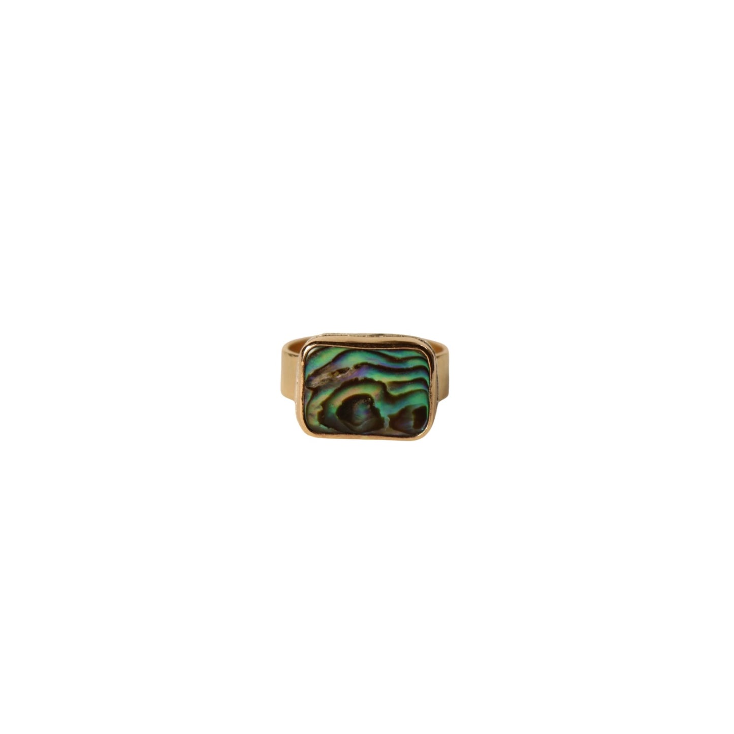 ABALONE CHUNKY RING