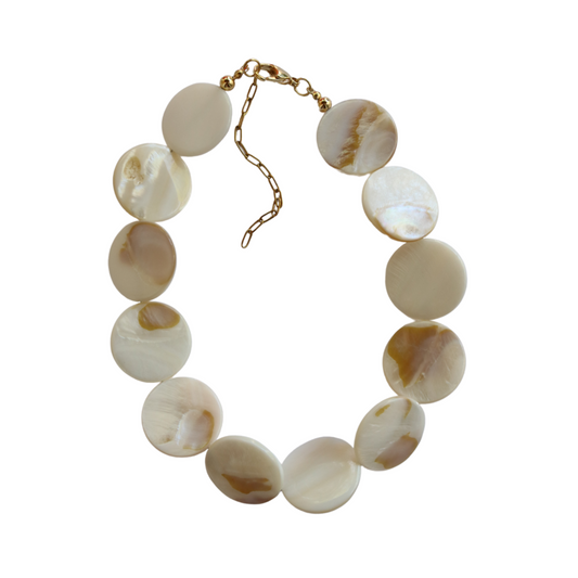SHELL BEAD CHOKER