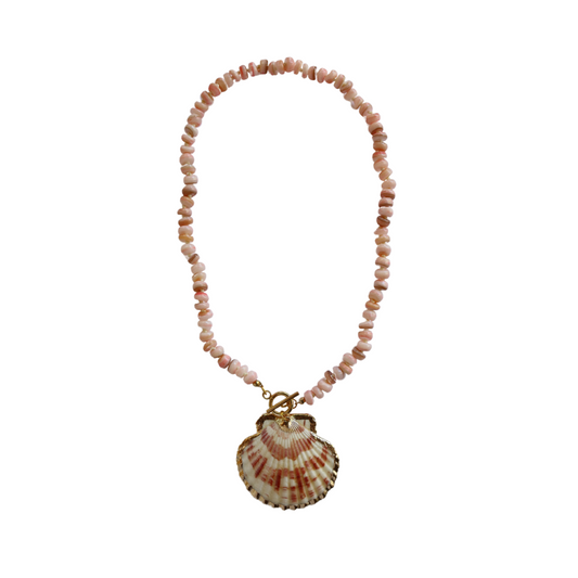 SHELL KNOTTED NECKLACE