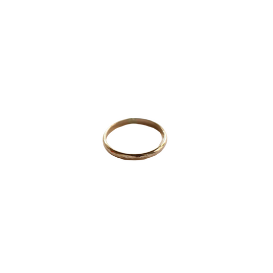 DAINTY HAMMERED RING (MADE TO ORDER)