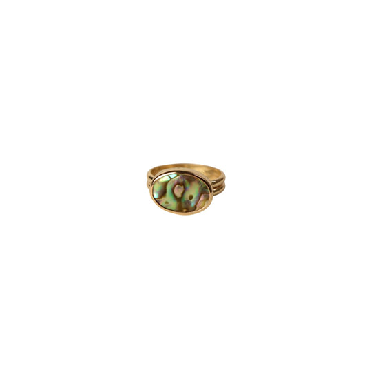 ABALONE DOUBLE RING
